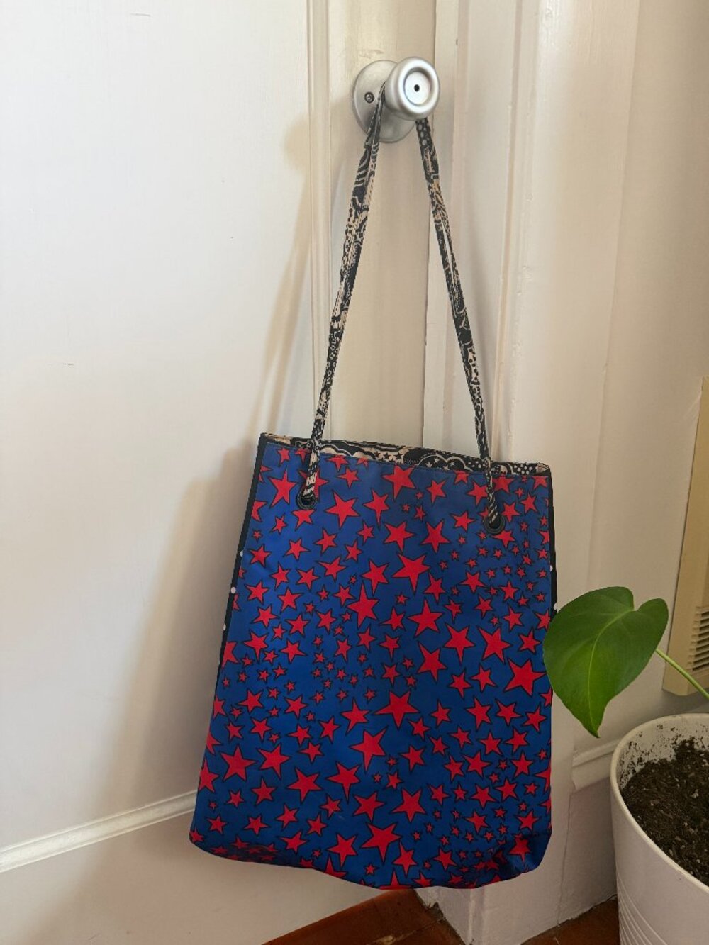 Marc Jacobs Nylon Tote (Star Pattern)